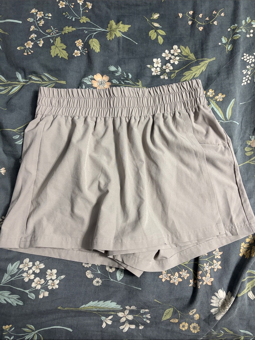 Vintage Bearpaw Outdoors Lined High-Waisted Stretch Hiking Skort in Grey Small